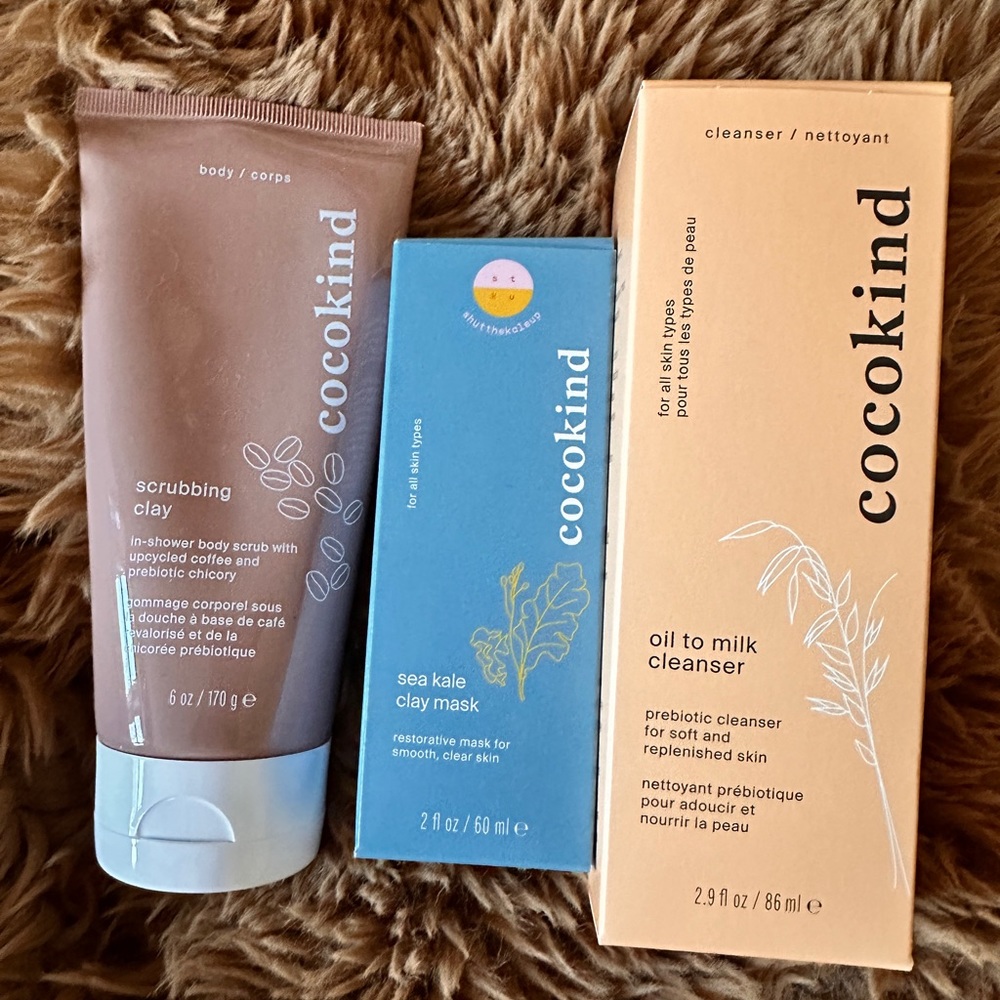 Set of three Cocokind products